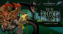 Seres do folclore brasileiro (13 figuras)