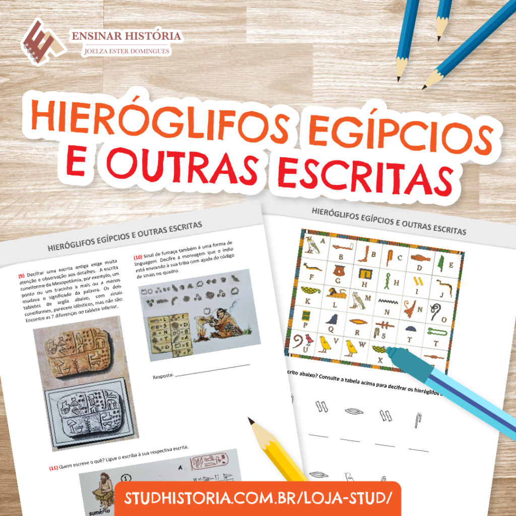 Hieróglifos Egípcios E Outras Escritas - StudHistória