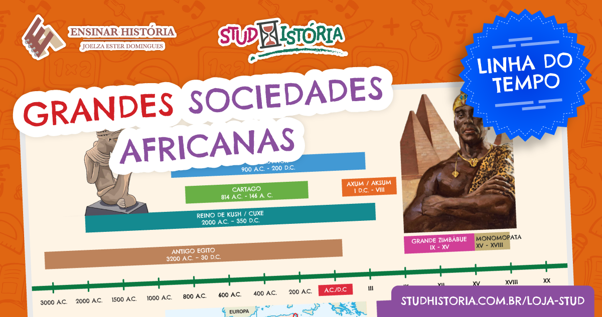 Grandes Sociedades Africanas (linha do tempo e resumo) - StudHistória