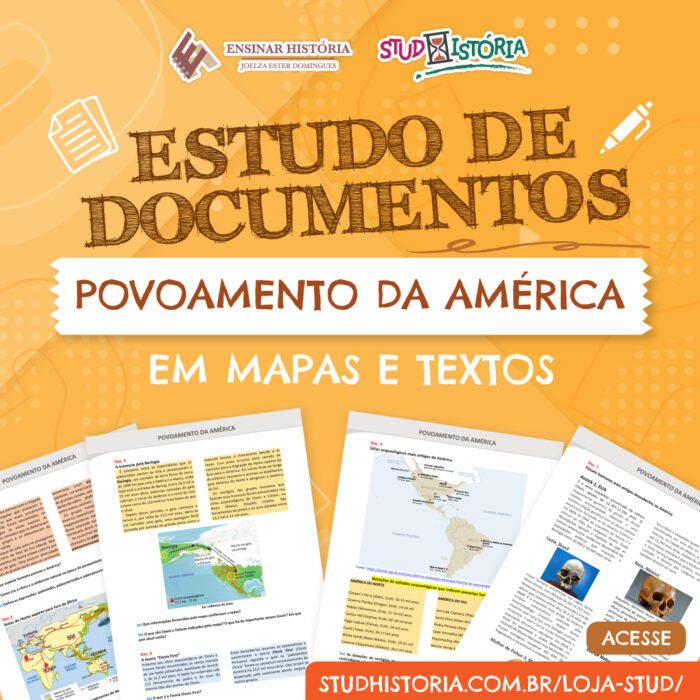Povoamento da América em mapas e textos
