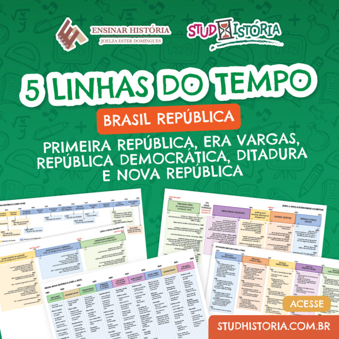 5 Linhas do Tempo: Brasil República (1889 a 2025)