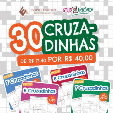 30 cruzadinhas para o 6º, 7º, 8º e 9º anos