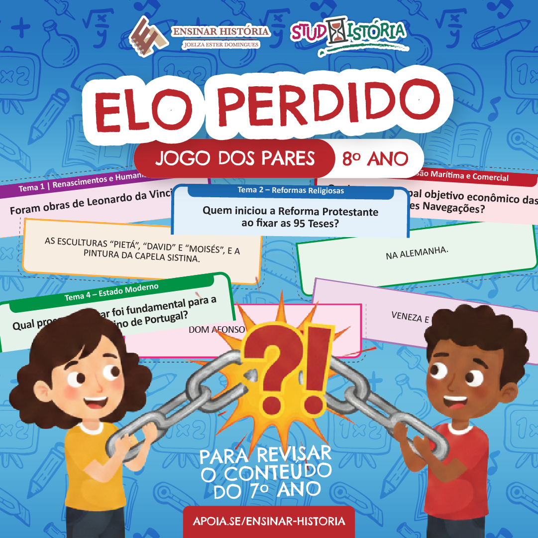 Elo Perdido: o jogo dos pares – 8º ano