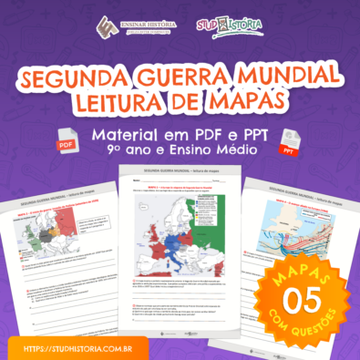 Segunda Guerra Mundial - Leitura De Mapas